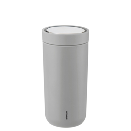 Stelton To Go Click Insulated Cup Soft Light Grey 0,4L