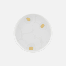 Marimekko Unikko White Gold Plate 13,5cm