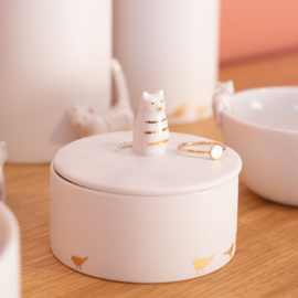 Räder Porcelain Stories Cat Jar