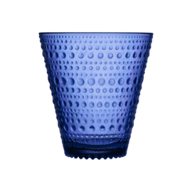 Iittala Kastehelmi Glass 30cl ultramarijn