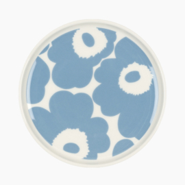 Marimekko Unikko Sky Blue plate 13,5 cm