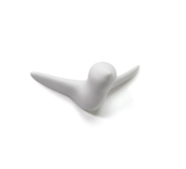 Formpoet Mini Bird Wandhaak White