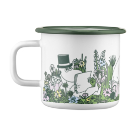 Muurla Moomin emaille mok In the Garden 3,7dl