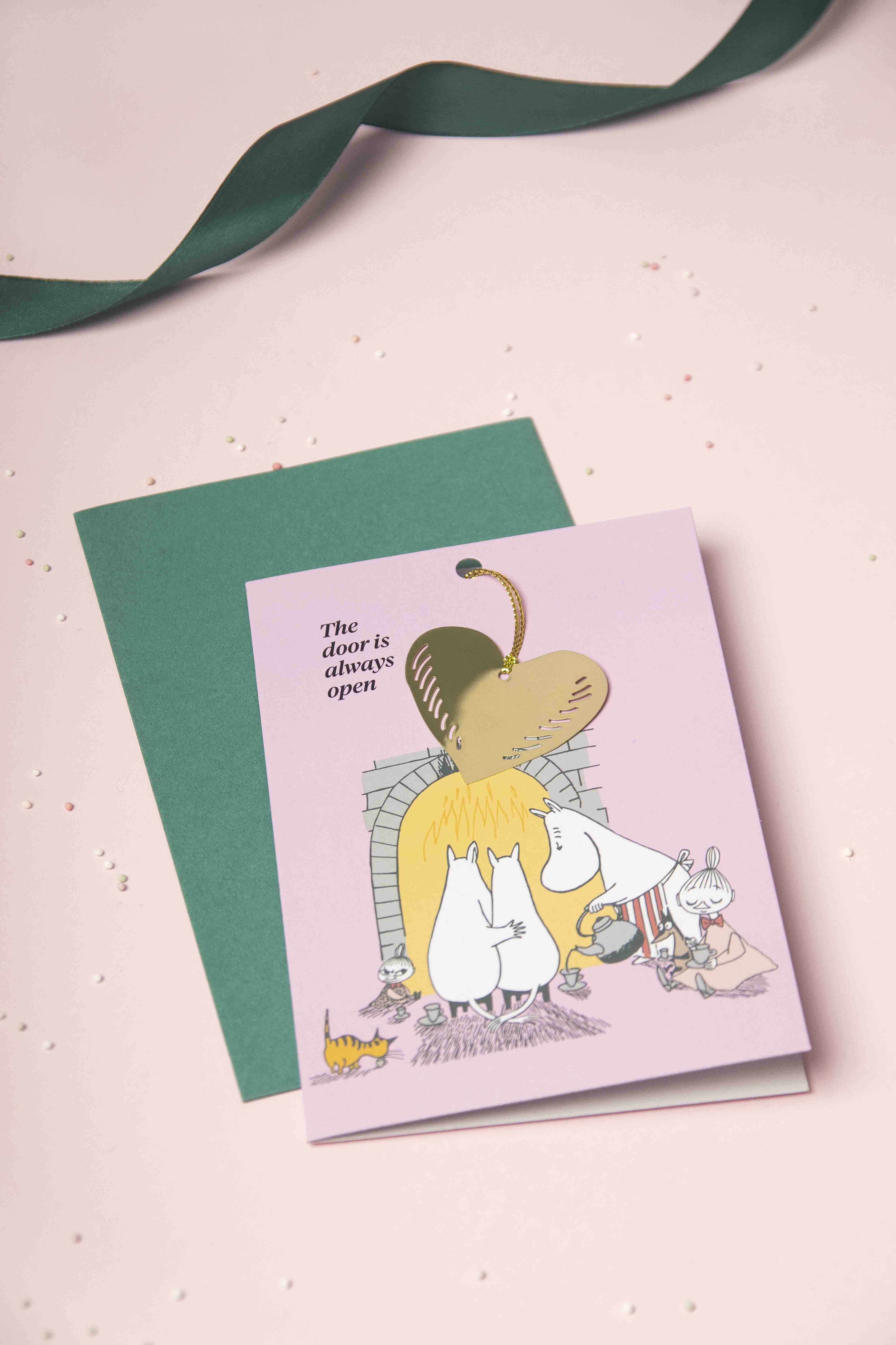 Pluto Design Postcard Moomin 80 years
