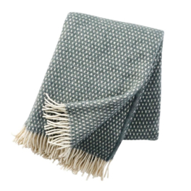 Klippan Plaid lamswol Knut - Balsam Green