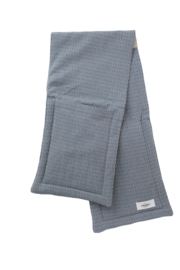 The Organic Company Oven Glove Grey Blue Stone