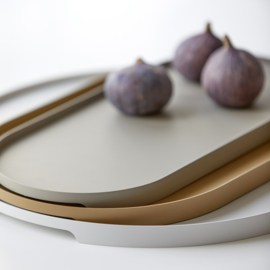 Zone Denmark Tray Singles Mud 16 cm Oval