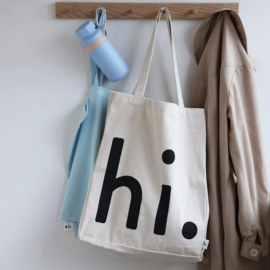 Design Letters Hi. Tote Bag