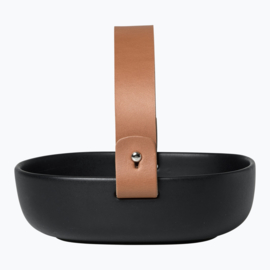 Marimekko Pikku Koppa Black serving dish