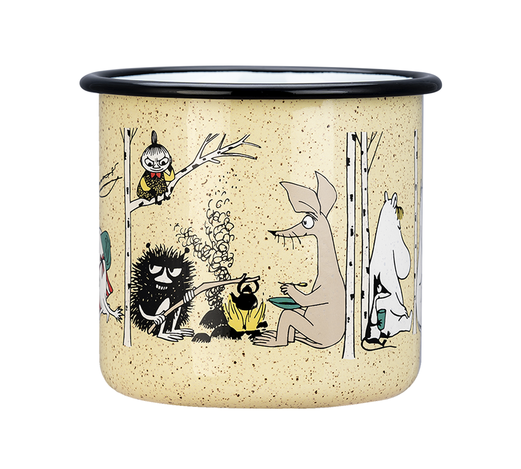 Muurla Moomin emaille mok Campers 8dl