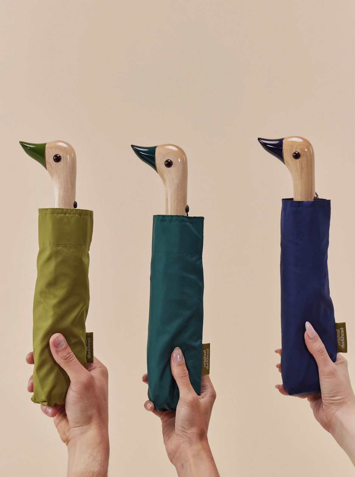 Original Duckhead paraplu Forest Green