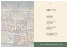 Martin Schwartz puzzel Christmas in København - 500 pcs