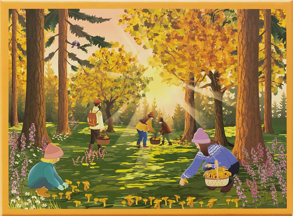 Vissevasse Puzzel Forest treasures