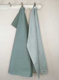 Aspegren Dark Sea Green theedoeken S/2