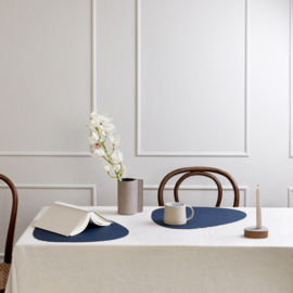 Lind DNA Table mat Curve - Nupo Midnight Blue