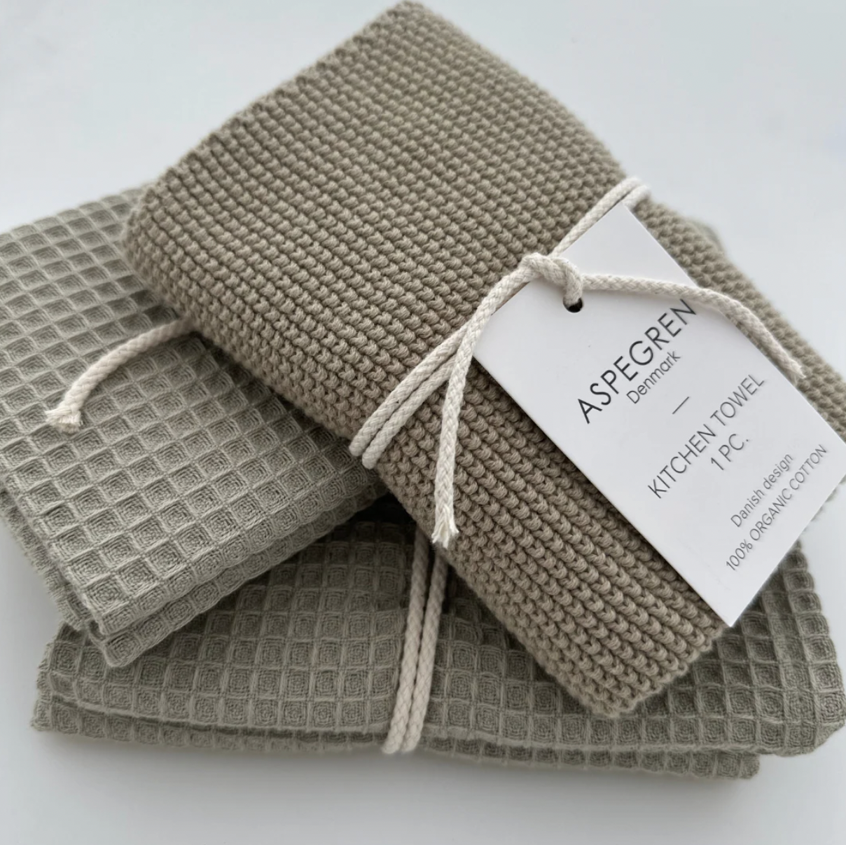 Aspegren Green Tea wafeltheedoek