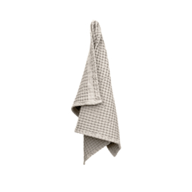 The Organic Company Big Waffle Hand Towel Stone