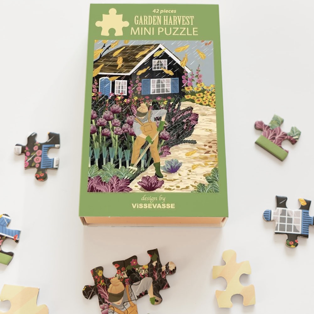 Vissevasse Mini Puzzel Garden Harvest