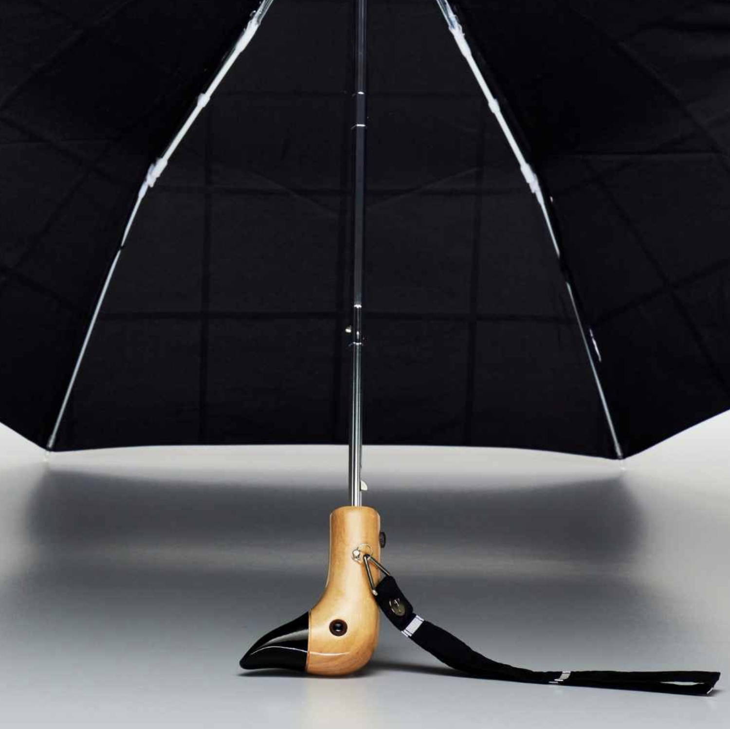Original Duckhead paraplu Black Grid