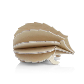 Lovi Hedgehog houten egel kaart - diverse kleuren