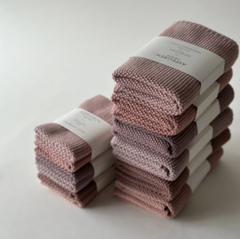 Aspegren Pale Blush Knitted Kitchen Towel