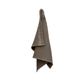 The Organic Company Big Waffle Hand Towel Clay