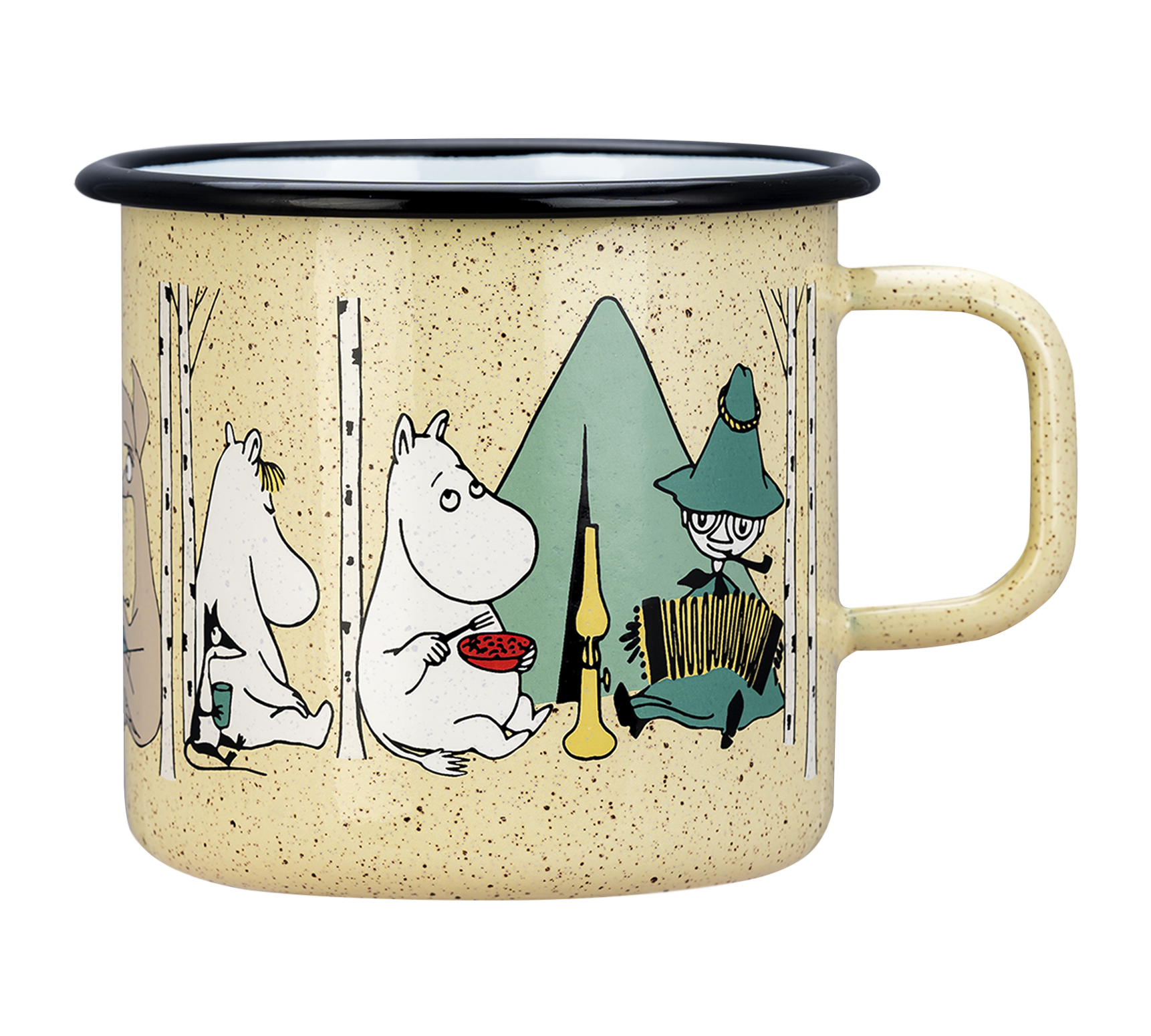 Muurla Moomin emaille mok Campers 8dl