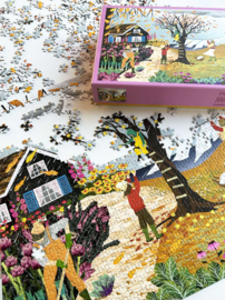 Vissevasse Puzzel Here comes the rain