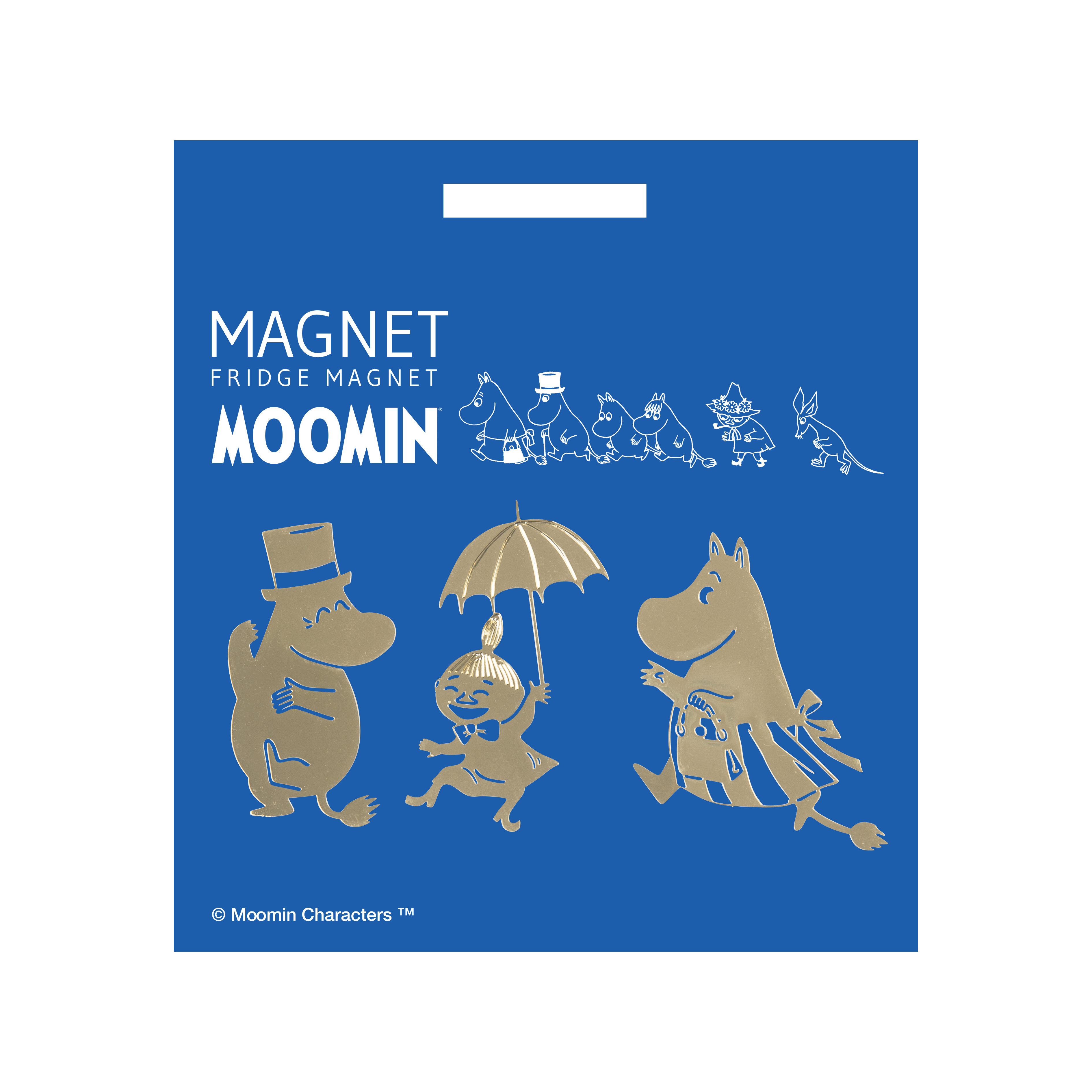 Pluto Design Moomin Magneetset Moominpappa, Moominmamma & Little My