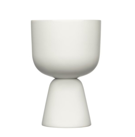 Iittala Nappula bloempot Wit 19x12,5cm