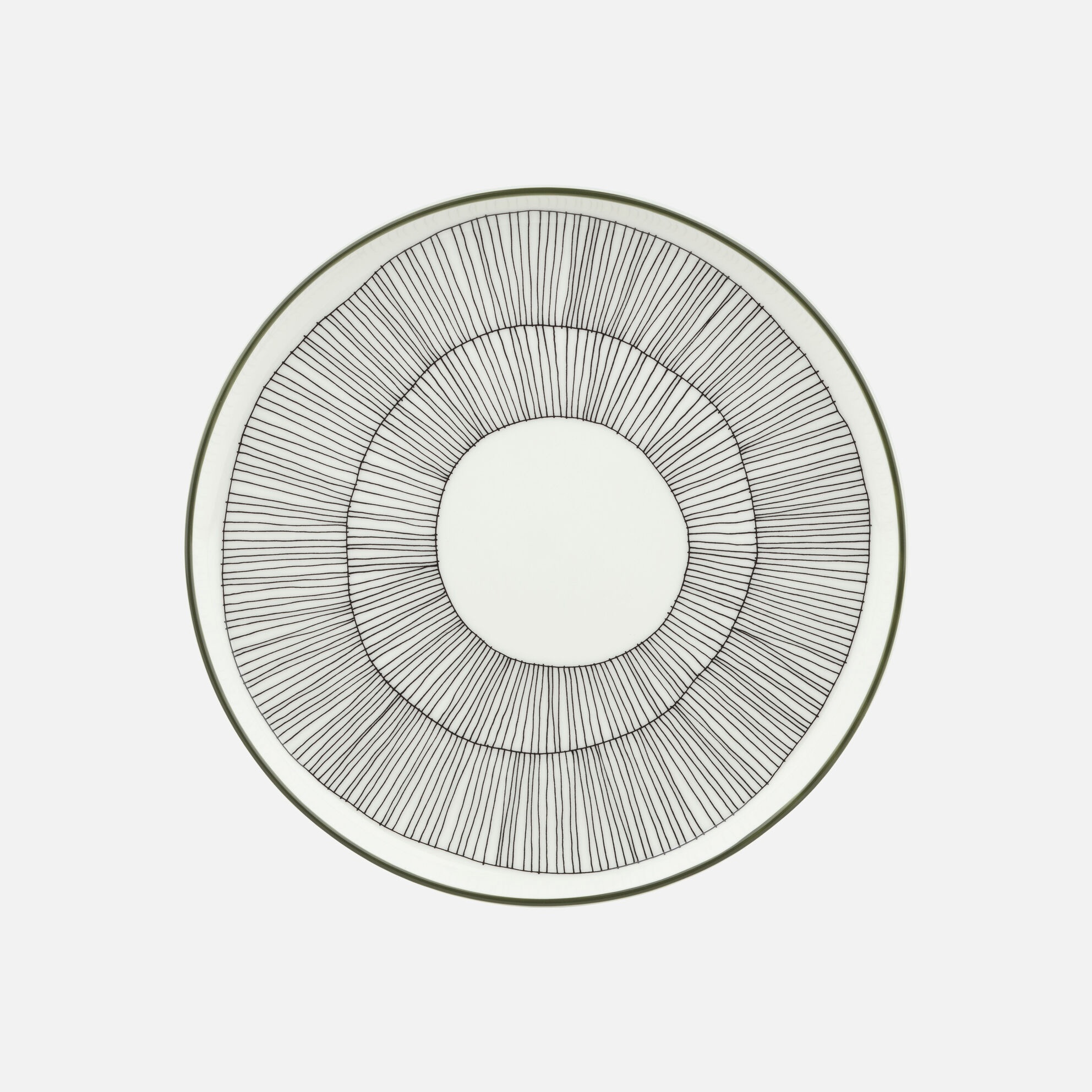 Marimekko Kukat puhkeavat Green Plate 20 cm