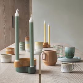 Villa Collection Candlestick Styles Green