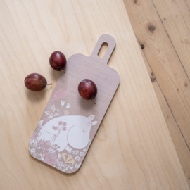Muurla Moomin Chop & Serve Board Flower Field 13x32 cm