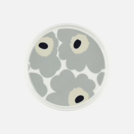 Marimekko Unikko Light Grey plate 13,5 cm