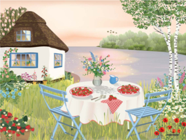 Vissevasse poster Sweet Strawberries