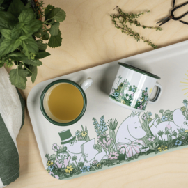 Muurla Moomin emaille mok In the Garden 3,7dl
