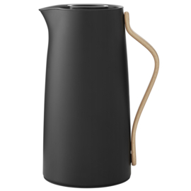 Stelton Emma Vacuum Coffee Jug Soft Black