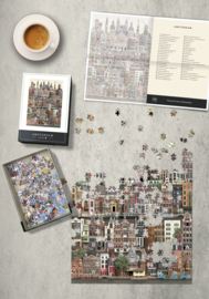 Martin Schwartz puzzel Amsterdam - 1000 pcs
