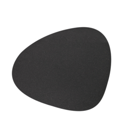 Lind DNA Table mat Curve - Core Flecked Anthracite