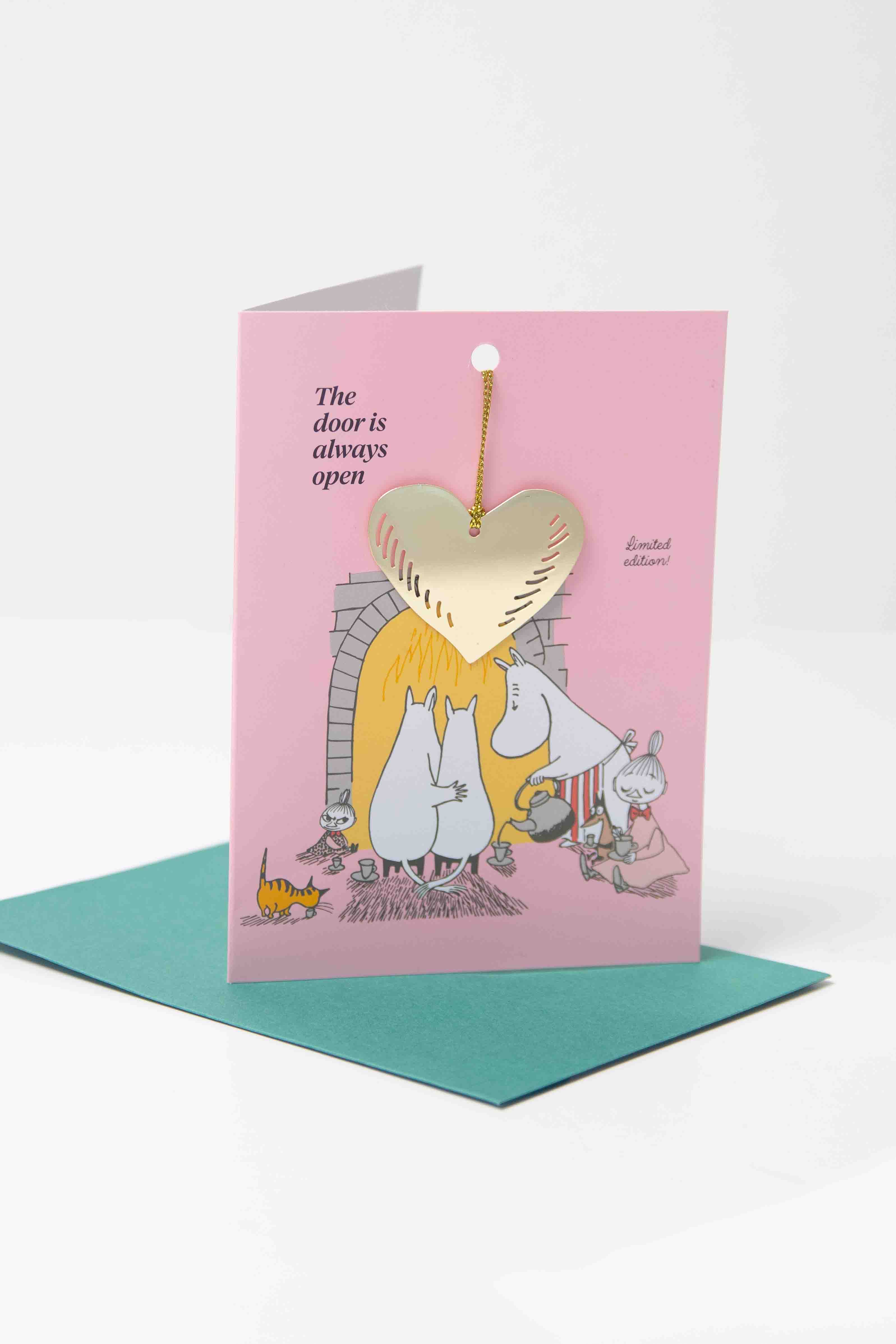 Pluto Design Postcard Moomin 80 years