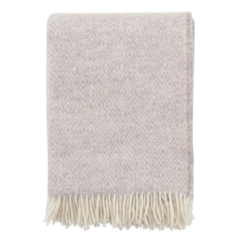 Klippan Plaid lamswol Stella Beige