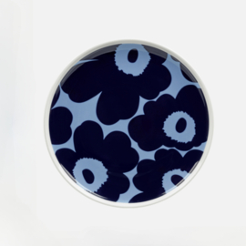 Marimekko Unikko Shades of Blue Plate 20 cm