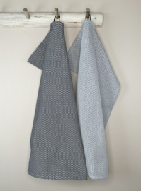 Aspegren Dark Grey theedoeken S/2