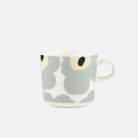 Marimekko Unikko Light Grey Coffee Cup 2 dl