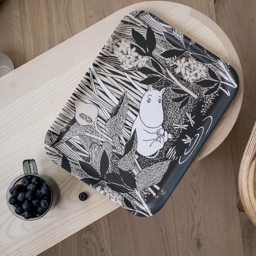 Muurla Moomin tray The Pond 28 x 36 cm