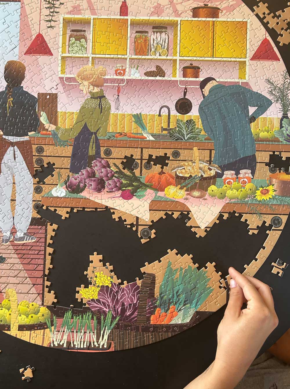 Vissevasse Puzzel Fresh from the Garden