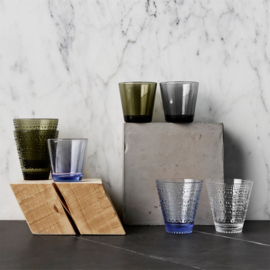 Iittala Kastehelmi Glass 30cl mosgroen