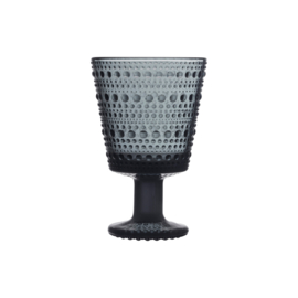 Iittala Kastehelmi Glass 26cl donkergrijs