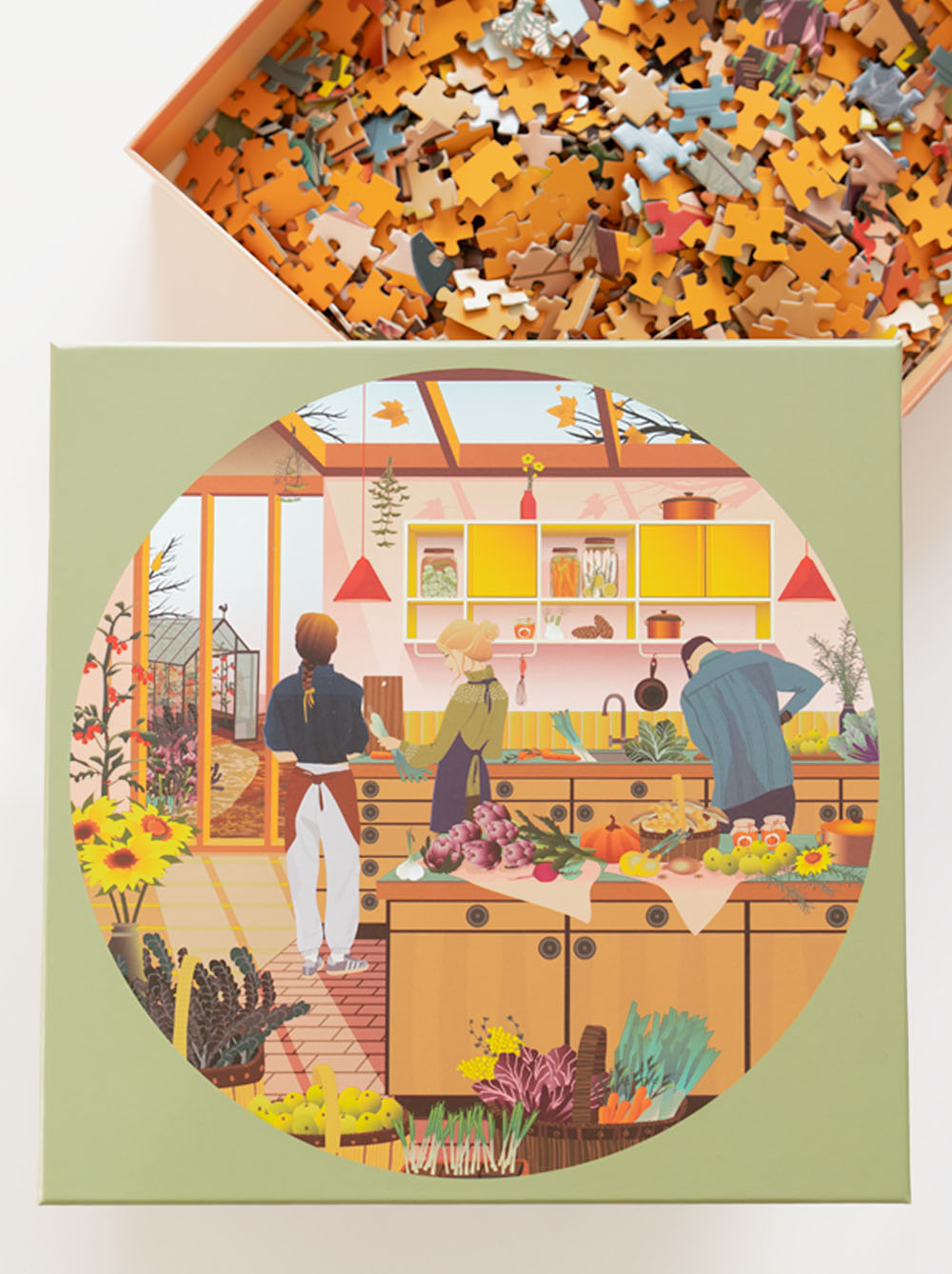 Vissevasse Puzzel Fresh from the Garden
