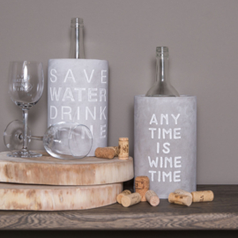 Räder wijnkoeler Save water drink wine